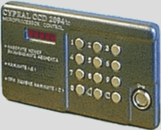 Горизонтальная панель Cyfral 3