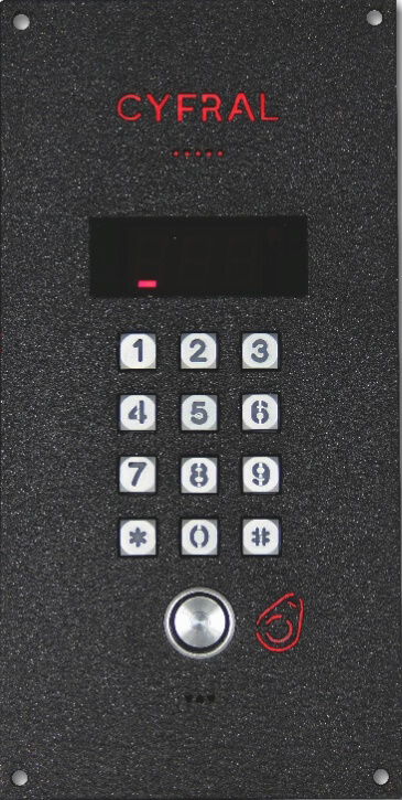 Вертикальная панель Cyfral 9